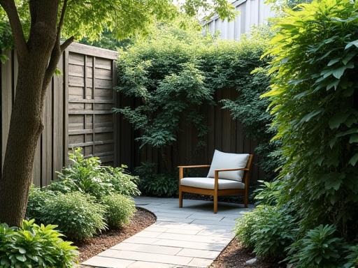 Residential restorative garden environment